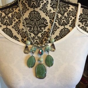 Chico’s Seaglass look Statement Necklace